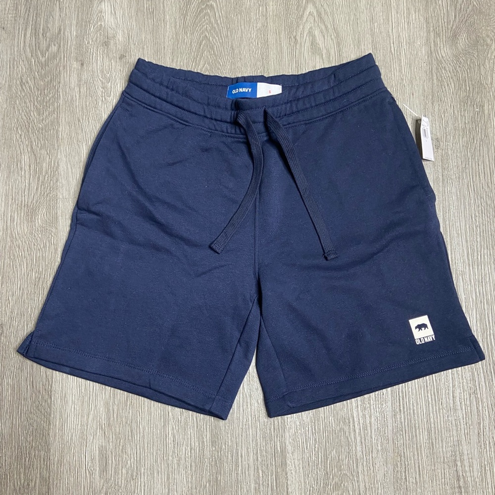 Old Navy Fleece Sweat Shorts Mens Size Small Blue NWT